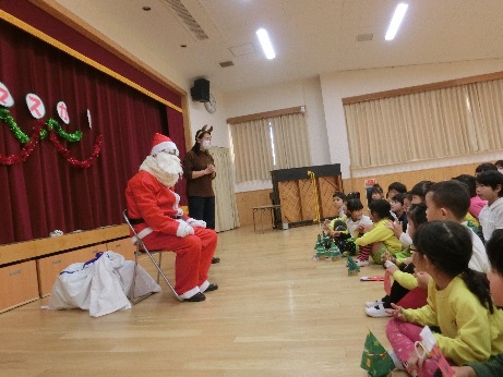 5歳児12月クリスマス会写真